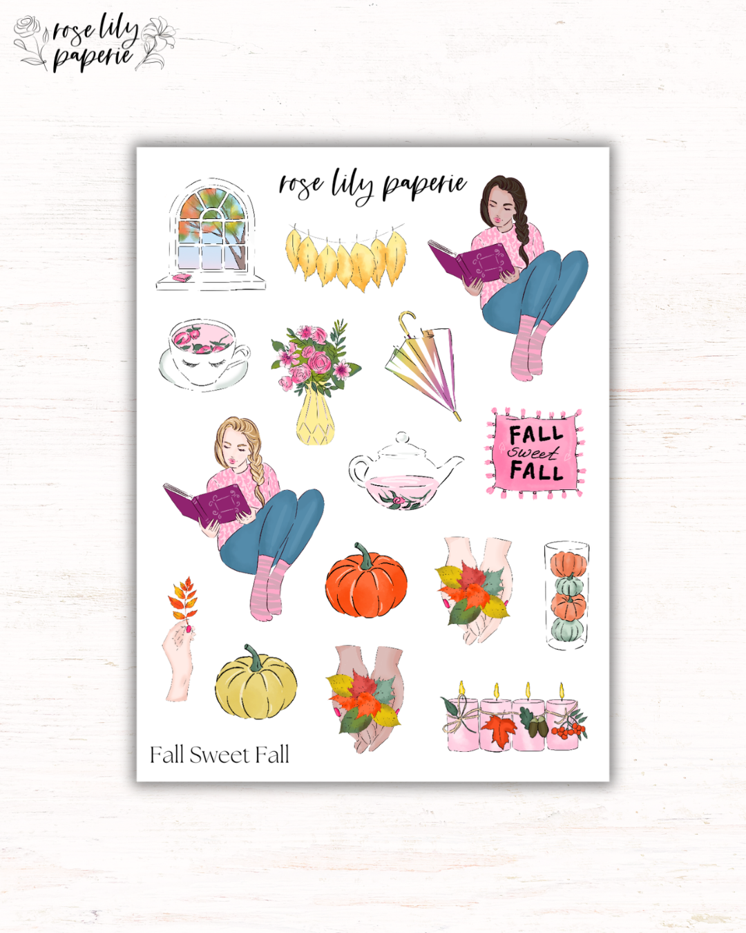 Fall Sweet Fall Sticker Sheet