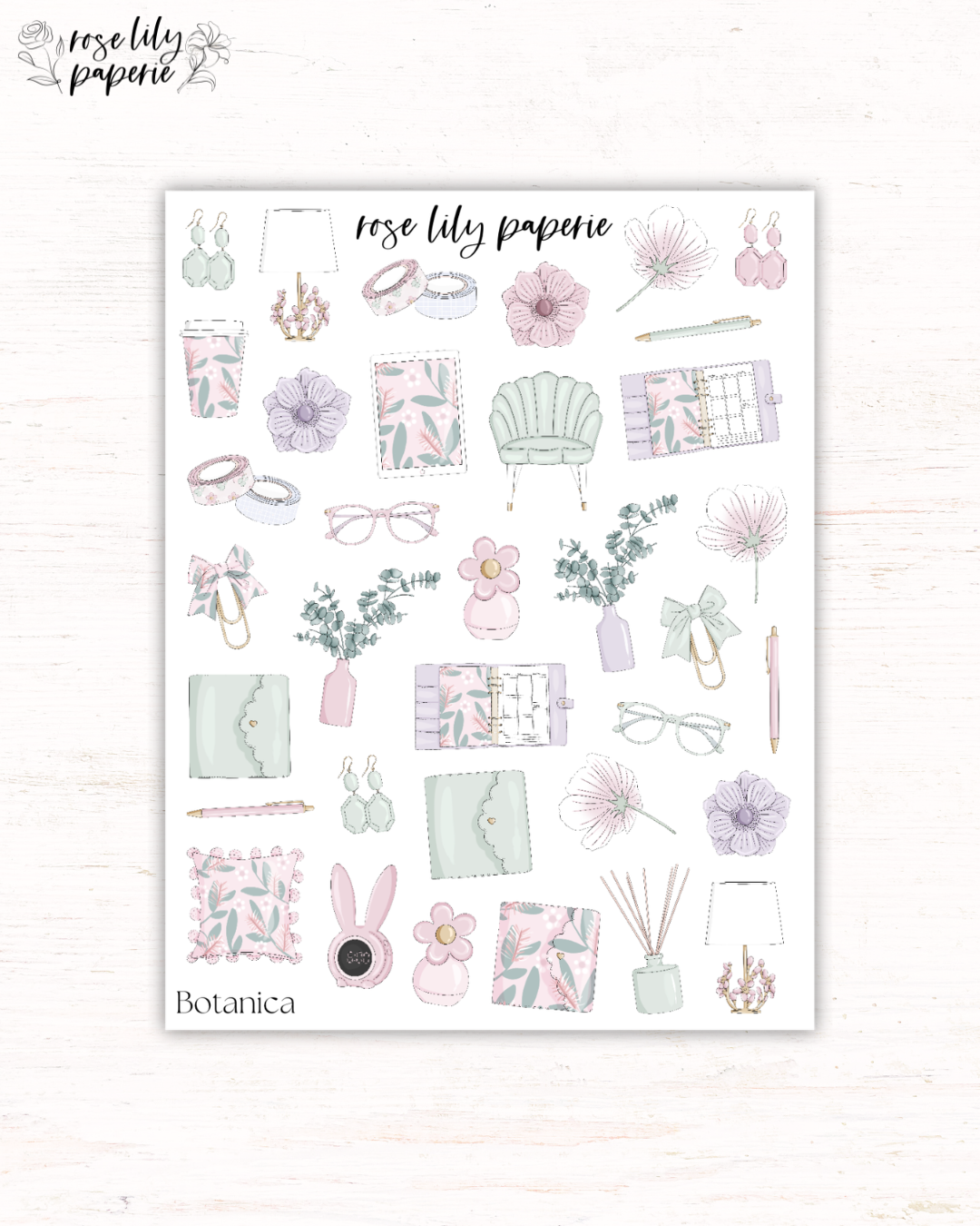Botanica Sticker Sheet