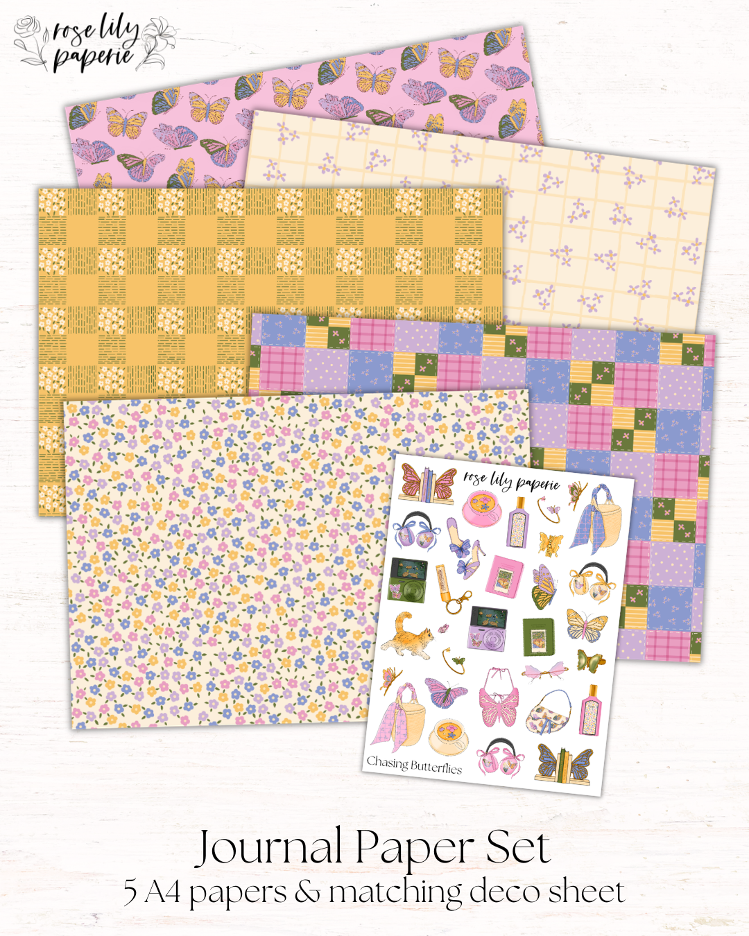 Chasing Butterflies Journal Set
