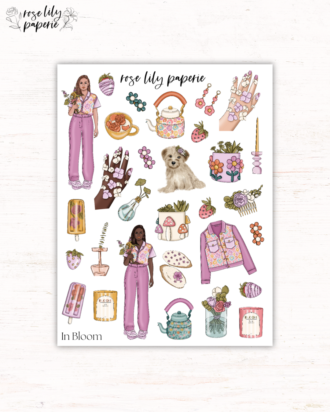In Bloom Sticker Sheet