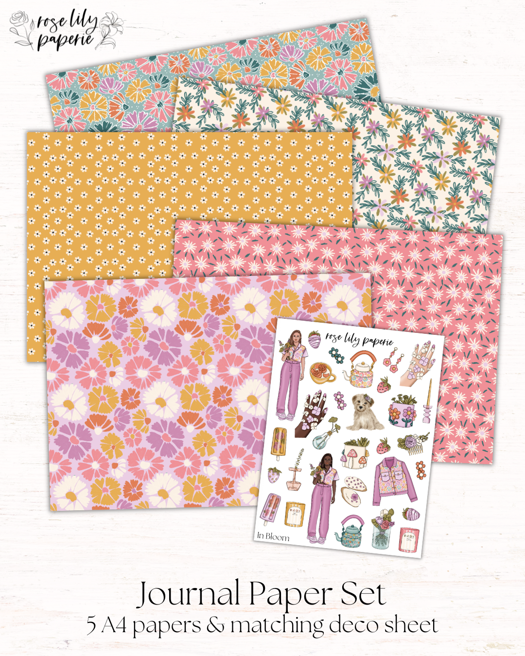 In Bloom Journal Set