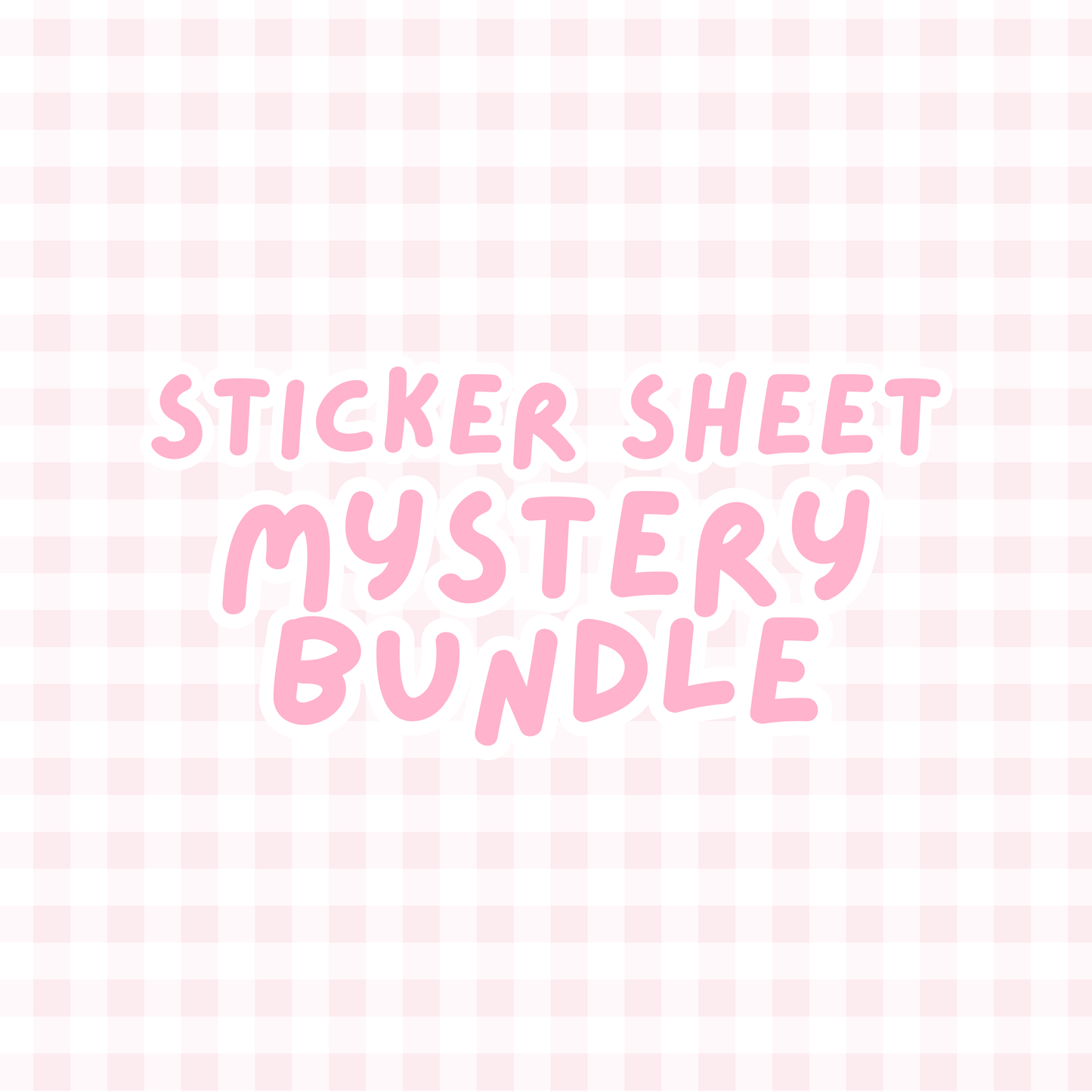 Sticker Sheet Mystery Bundle