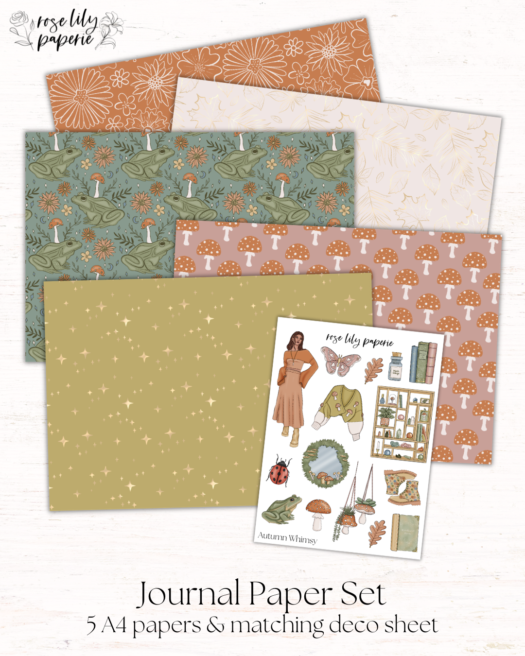 Autumn Whimsy Journal Set