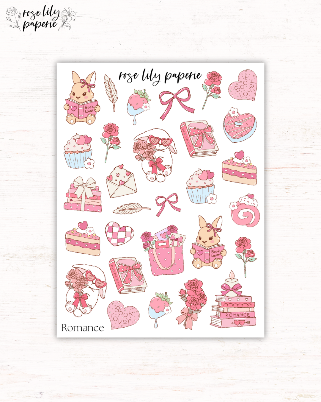 Romance Sticker Sheet