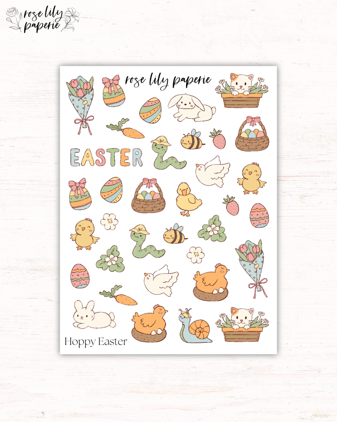 Hoppy Easter Sticker Sheet