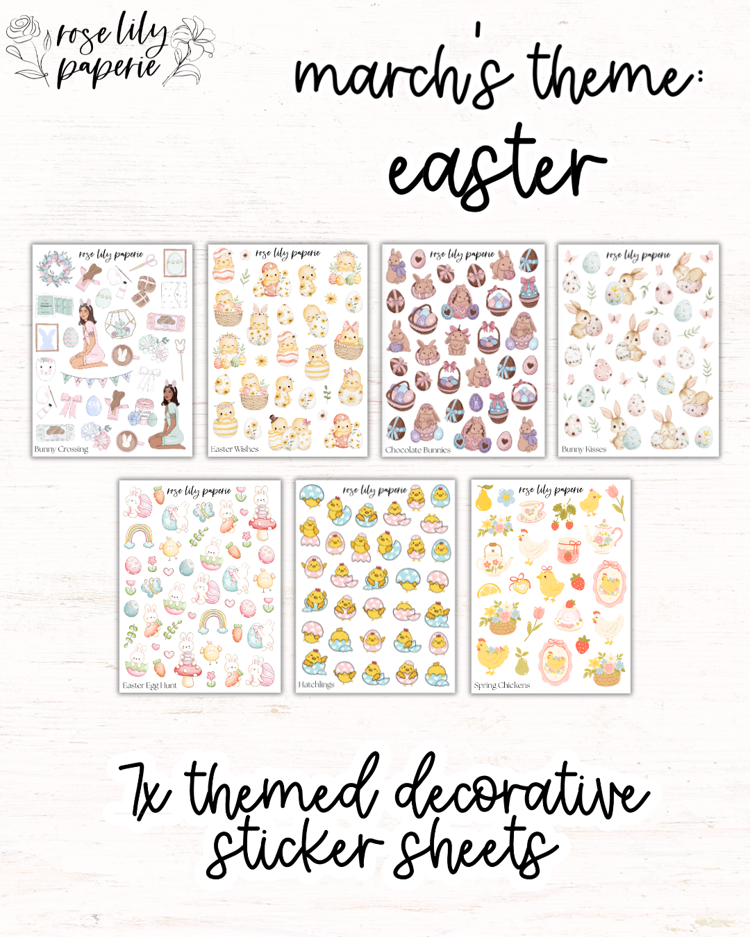 March 2026 Sticker Club Catchup