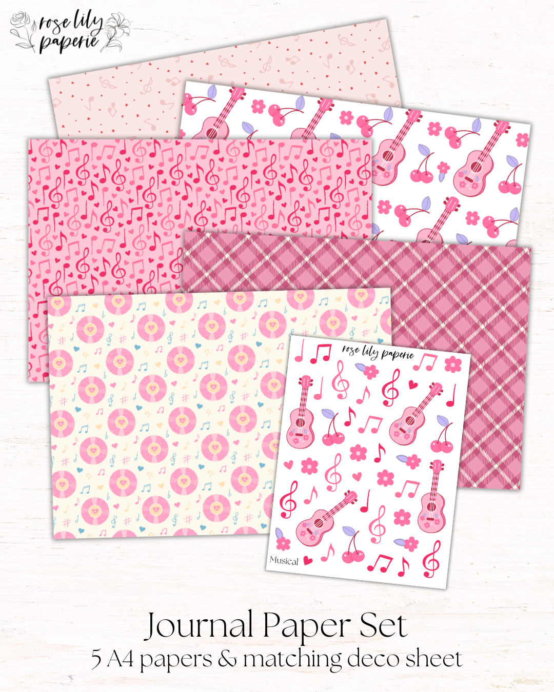 Musical Journal Set
