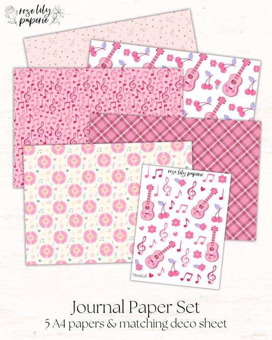 Musical Journal Set