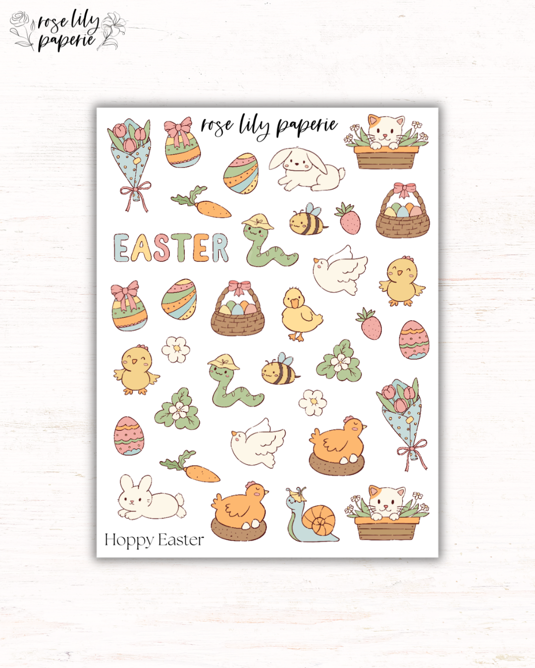 Hoppy Easter Sticker Sheet