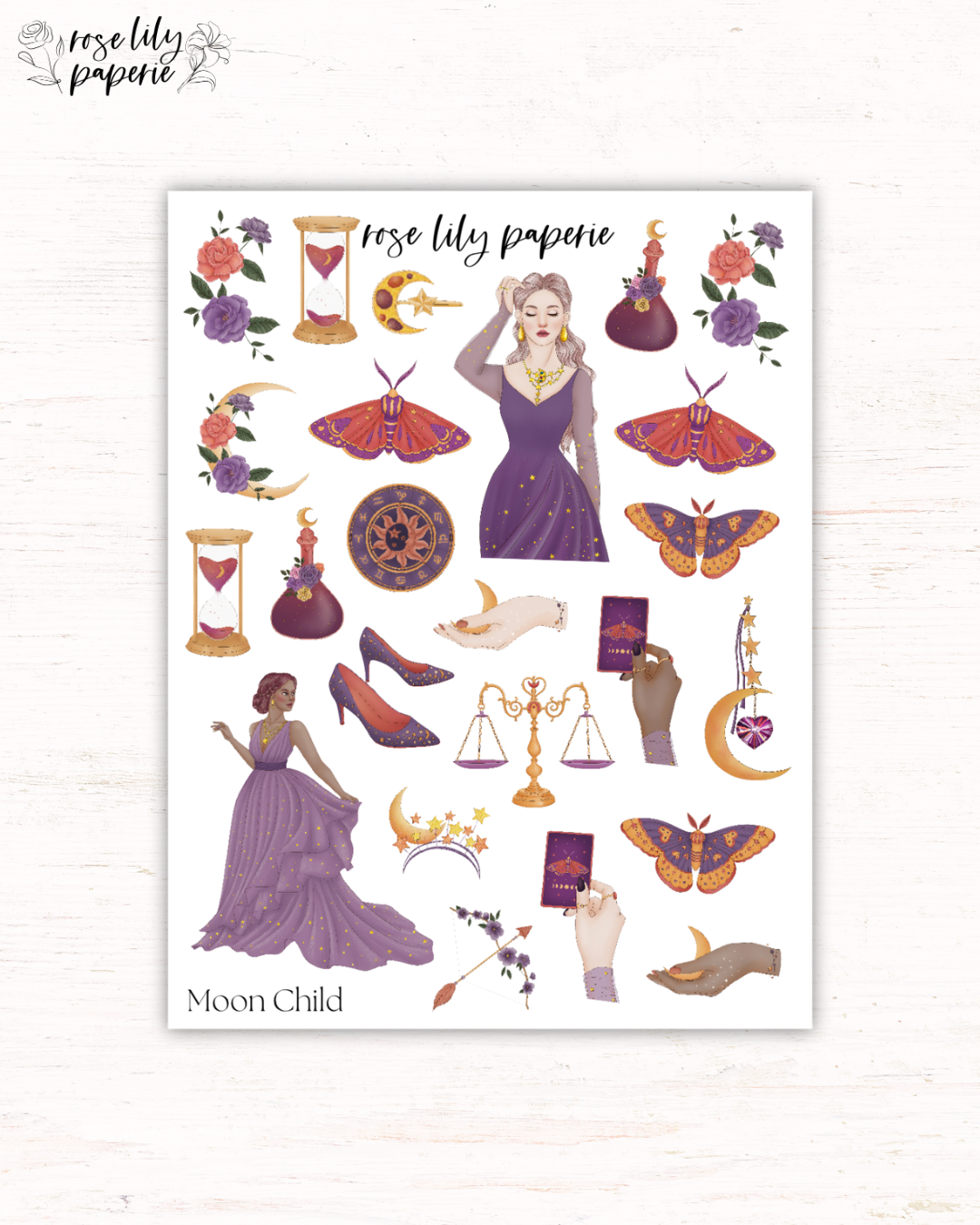 Moon Child Sticker Sheet