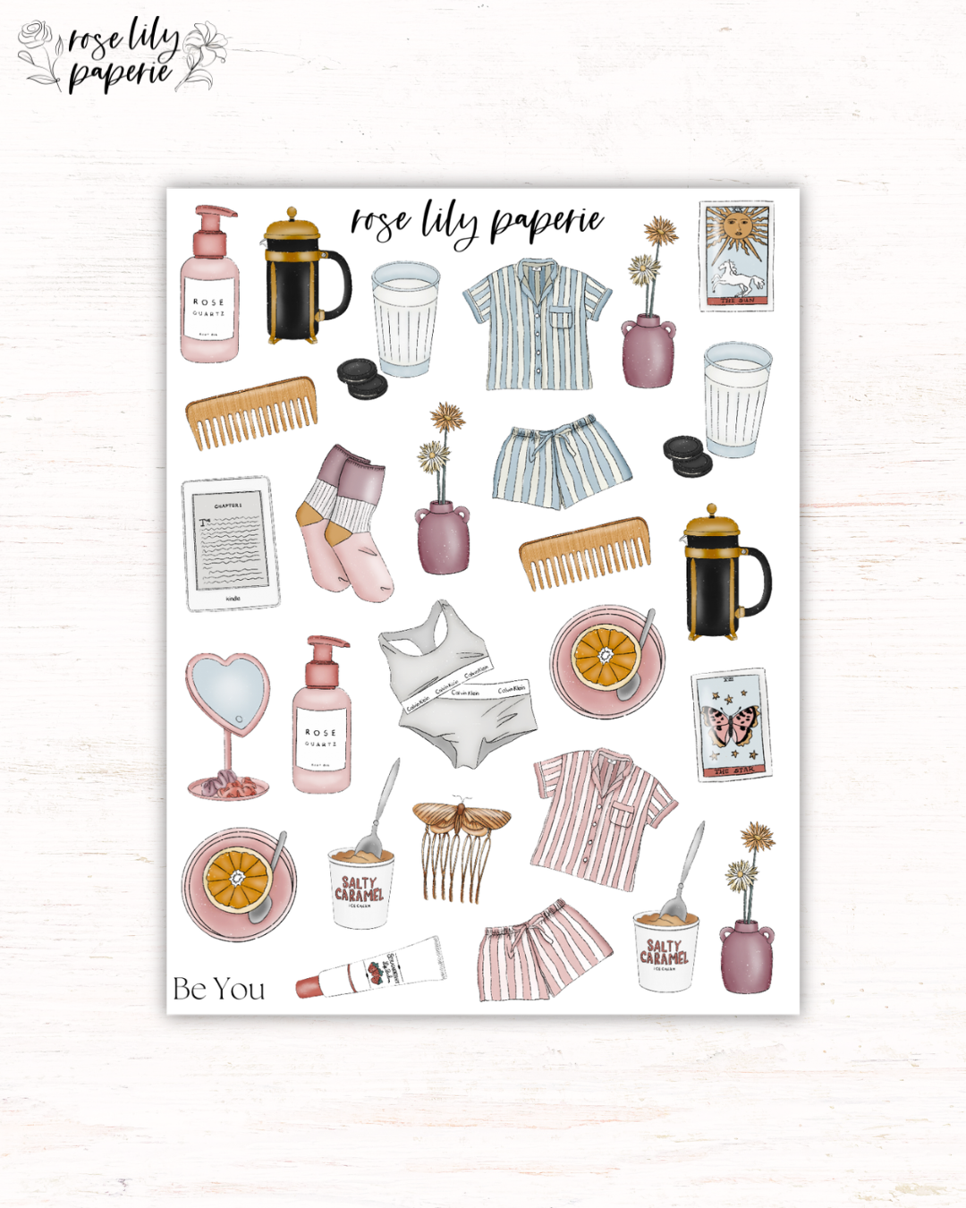 Be You Sticker Sheet