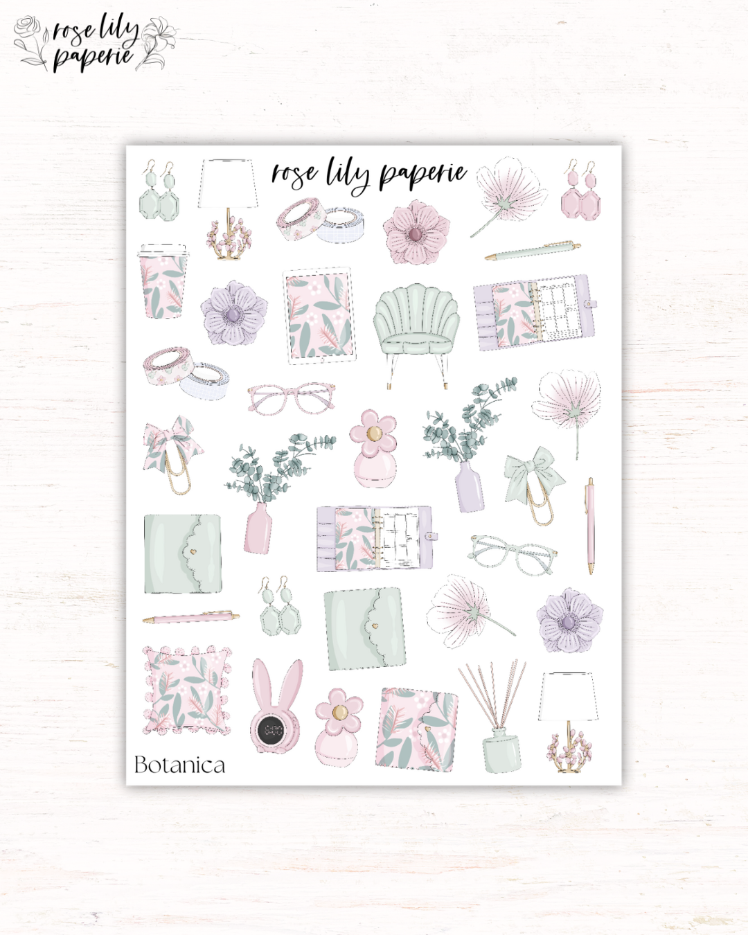 Botanica Sticker Sheet