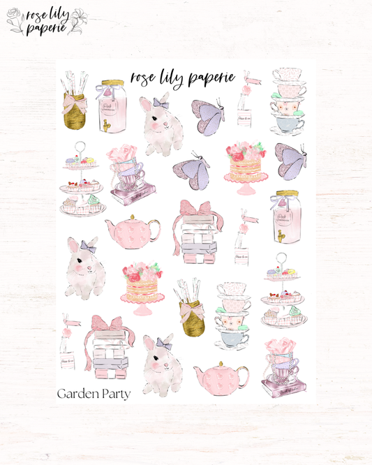 Garden Party Sticker Sheet