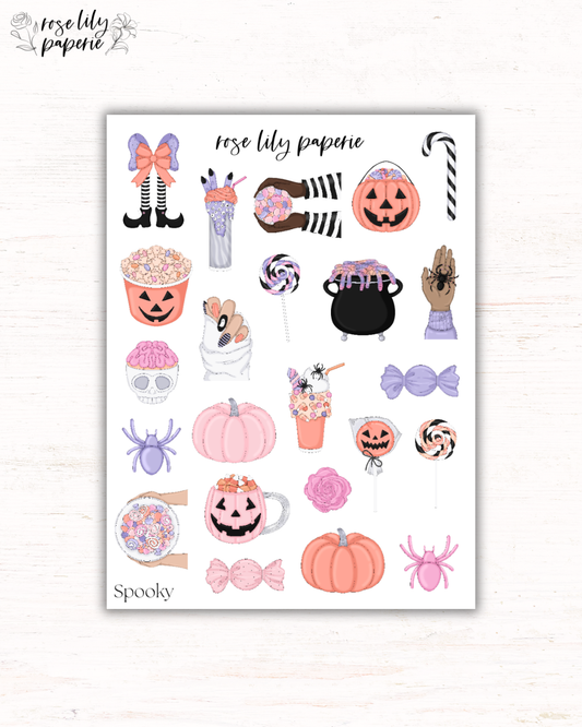 Spooky Sticker Sheet