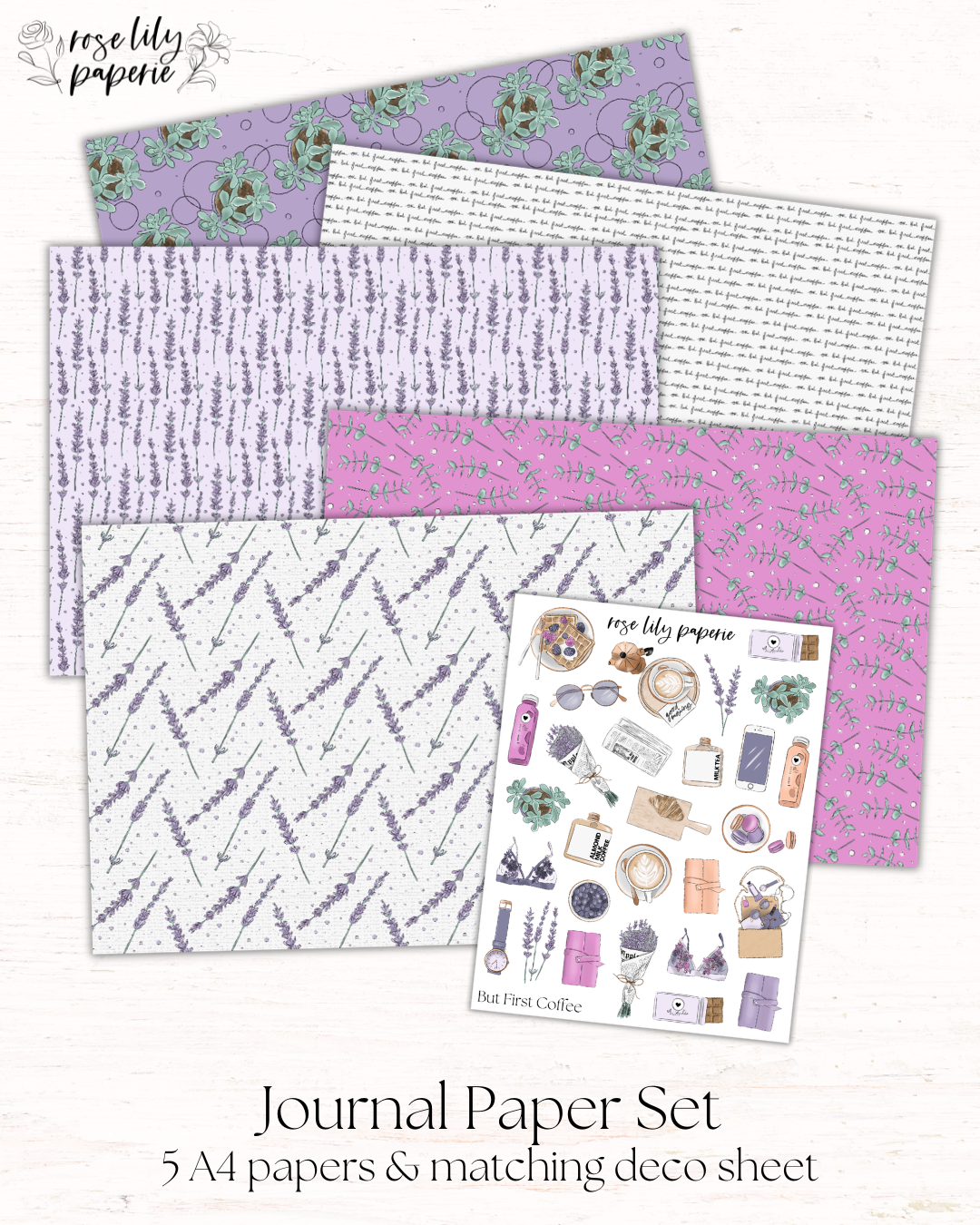 But First Coffee Journal Set