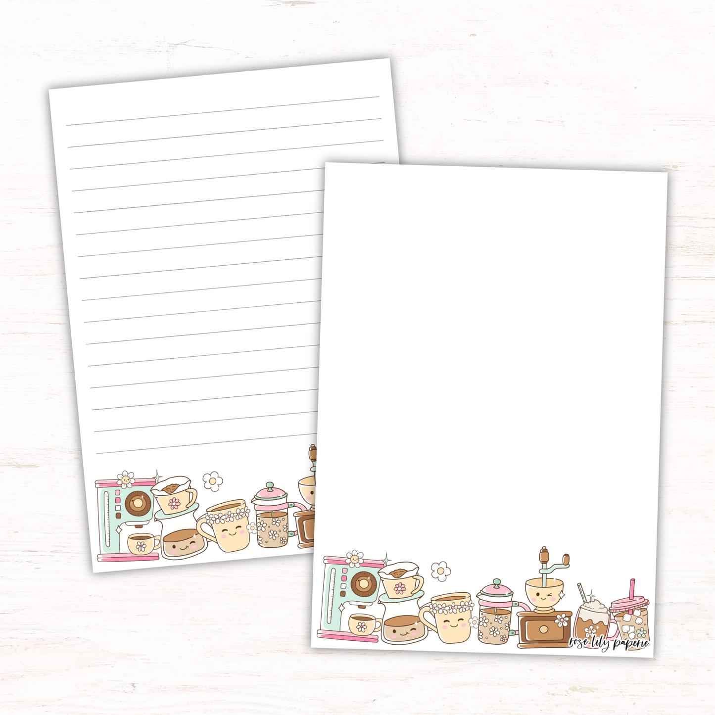 Daisy Cafe Writing Papers