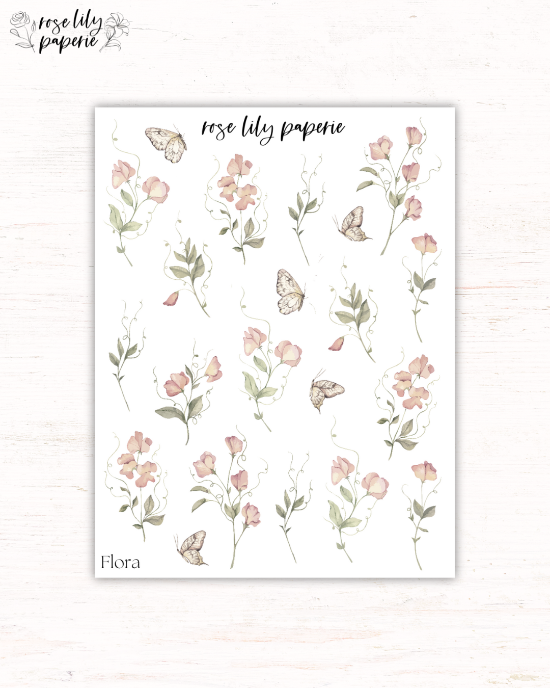 Flora Sticker Sheet