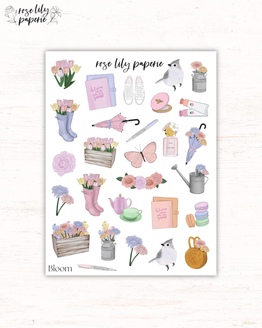 Bloom Sticker Sheet