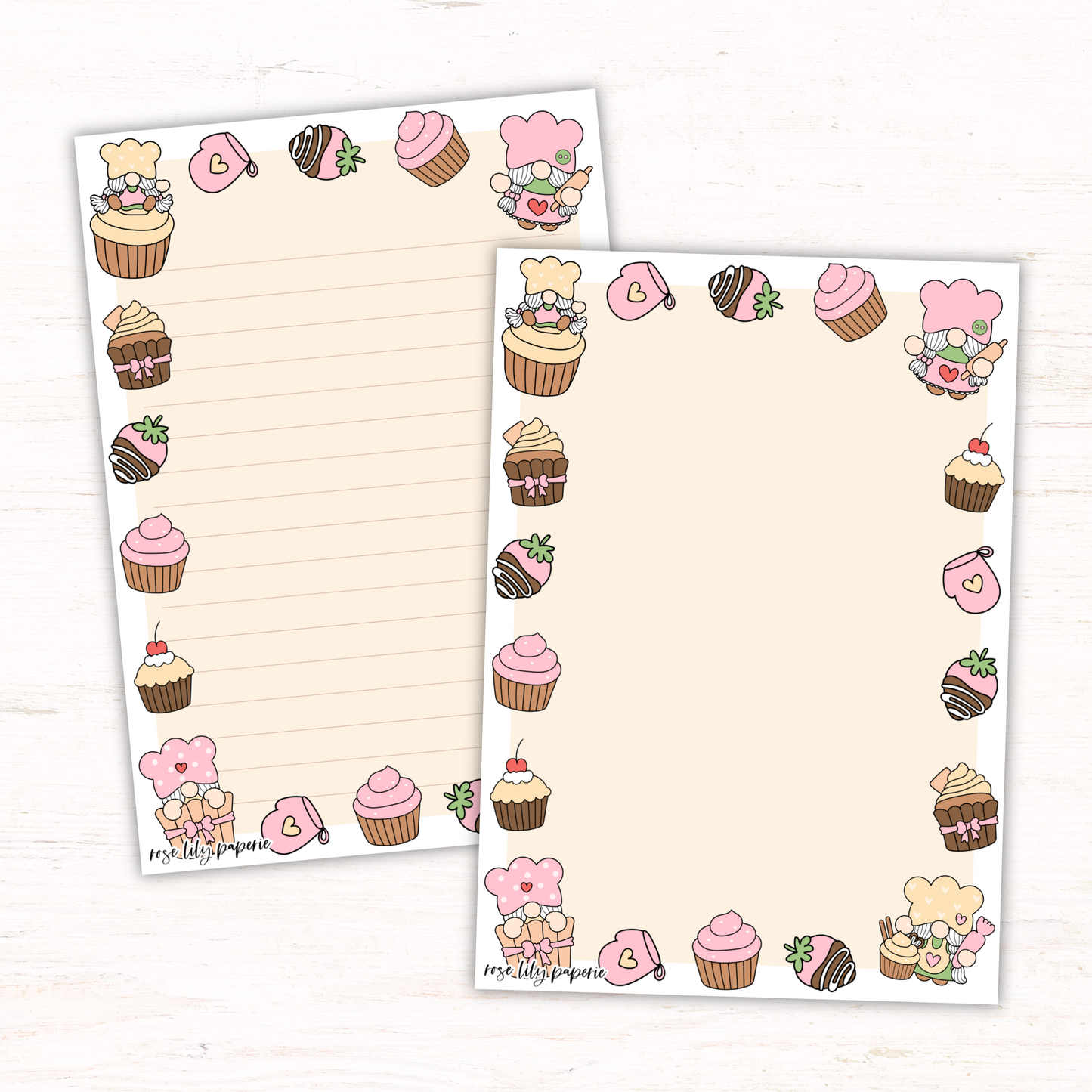 Baking Gonks Writing Papers