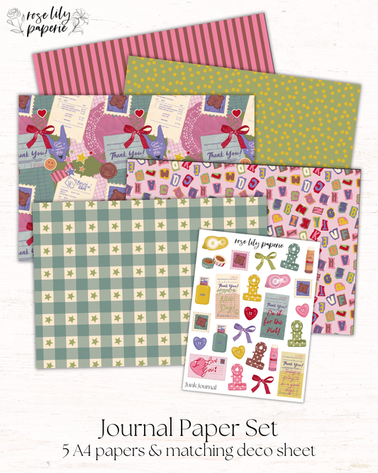 Junk Journal Journal Set