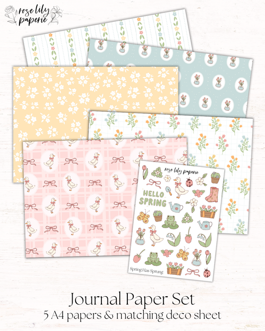 Spring Has Sprung Journal Set