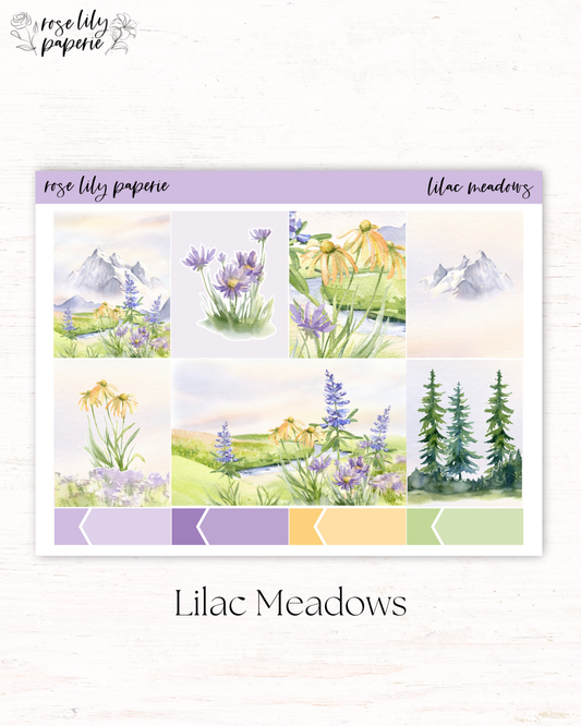 Lilac Meadows Planner Kit