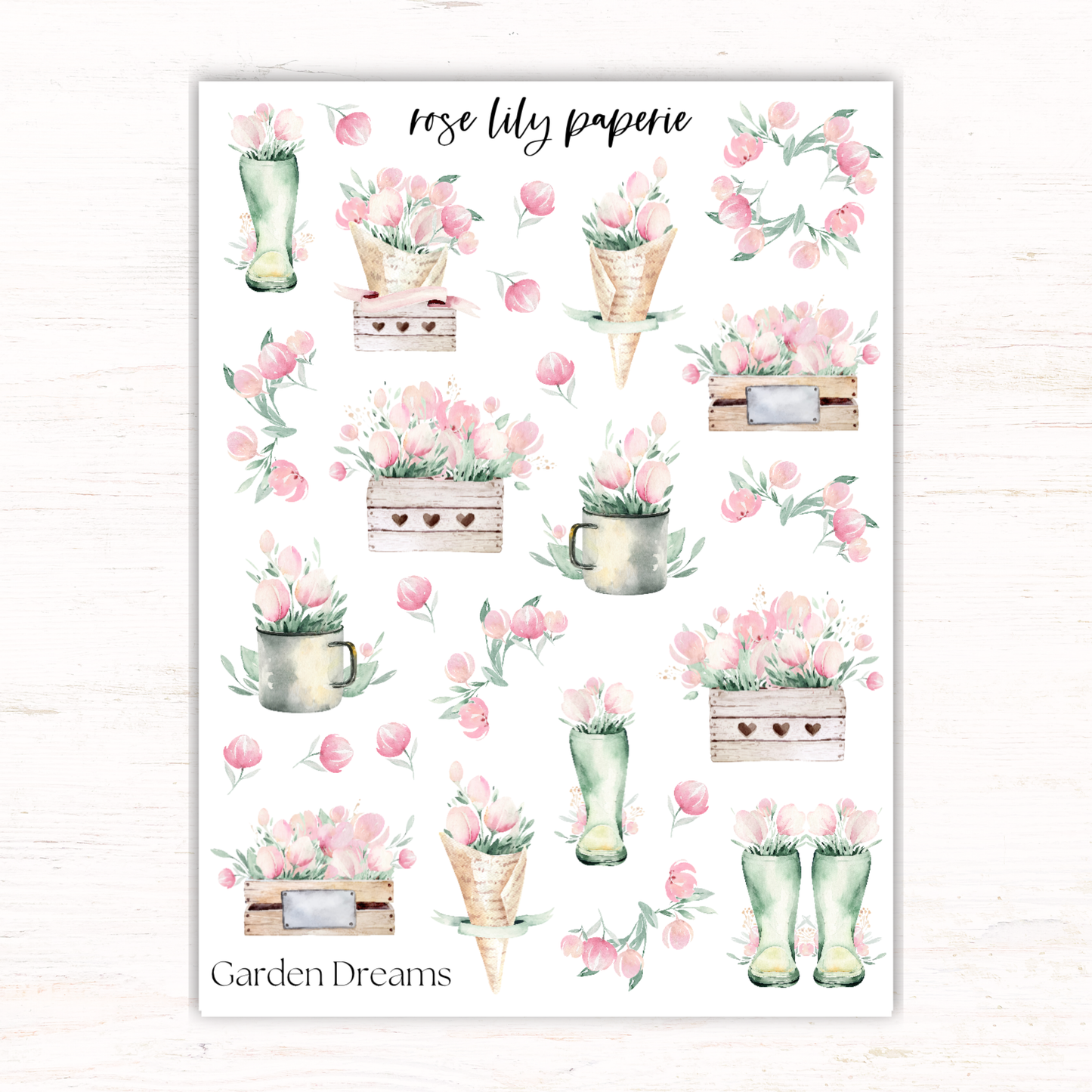 Garden Dreams Sticker Sheet