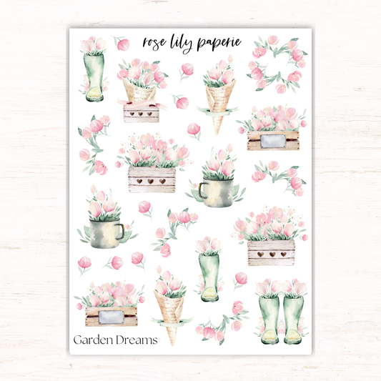 Garden Dreams Sticker Sheet