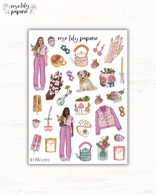 In Bloom Sticker Sheet