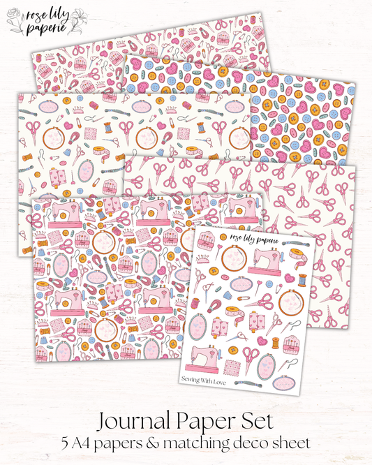 Sewing With Love Journal Set