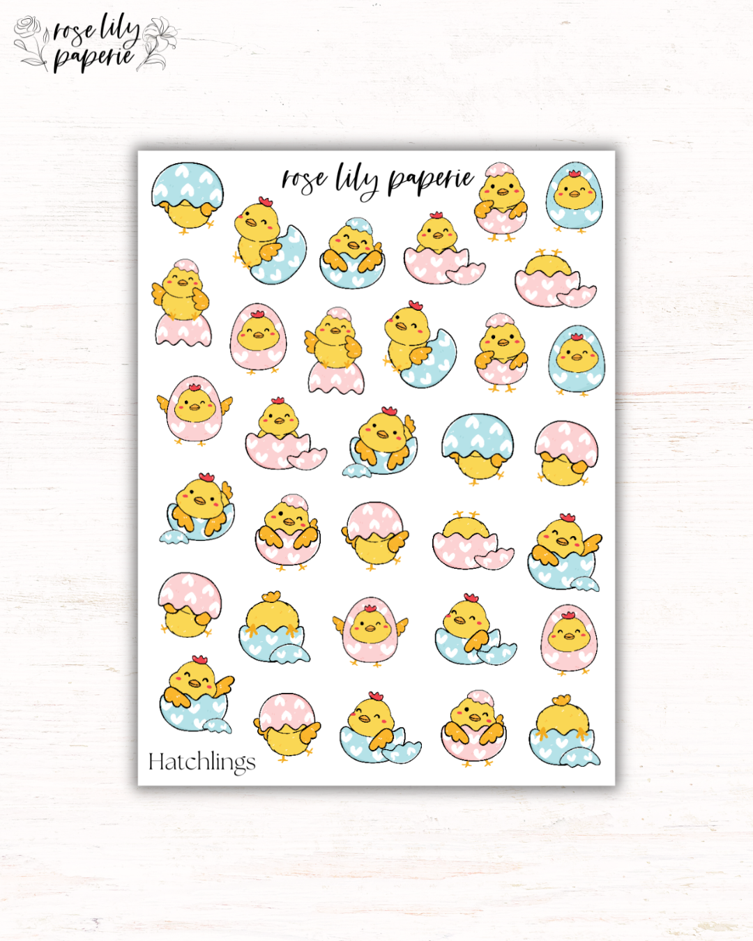 Hatchling Sticker Sheet