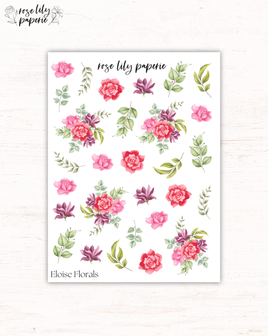 Eloise Florals Sticker Sheet
