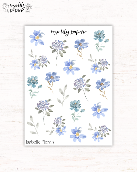 Isabelle Florals Sticker Sheet