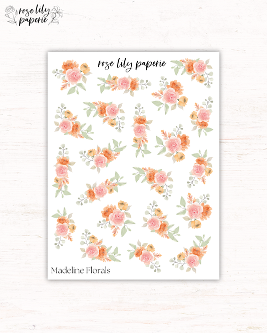 Madeline Florals Sticker Sheet