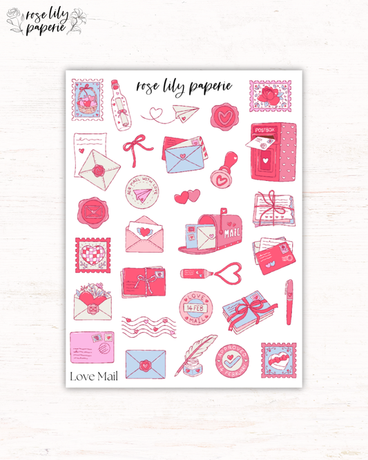 Love Mail Sticker Sheet