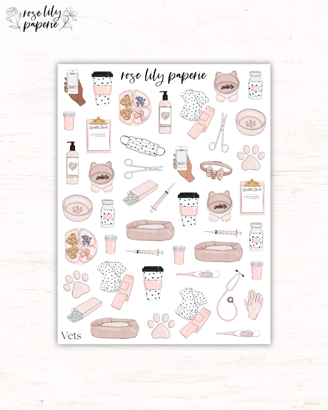 Vets Sticker Sheet
