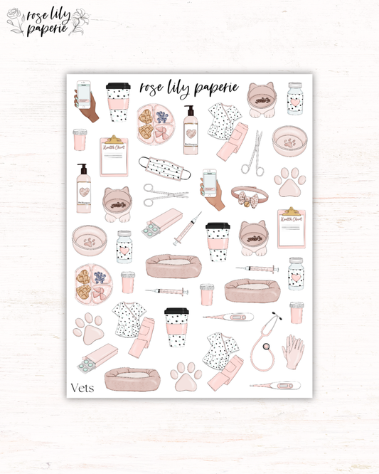 Vets Sticker Sheet