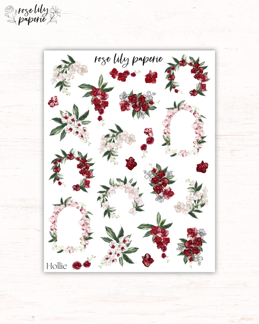 Hollie Florals Sticker Sheet