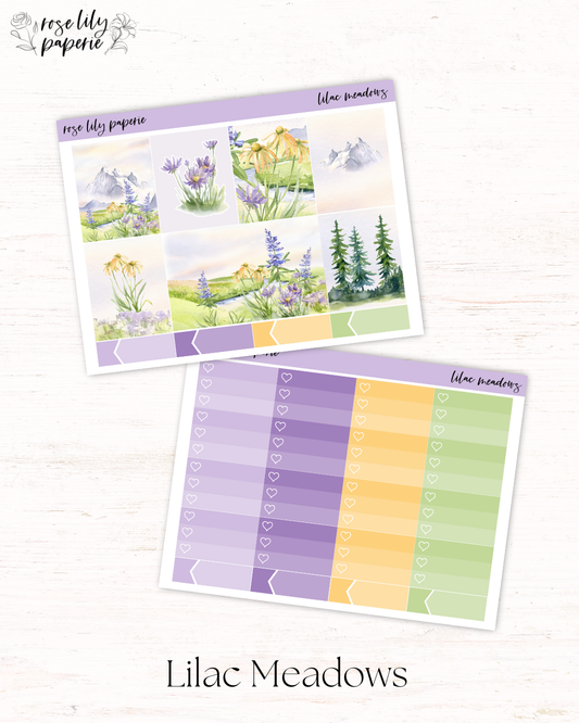 Lilac Meadows Planner Kit