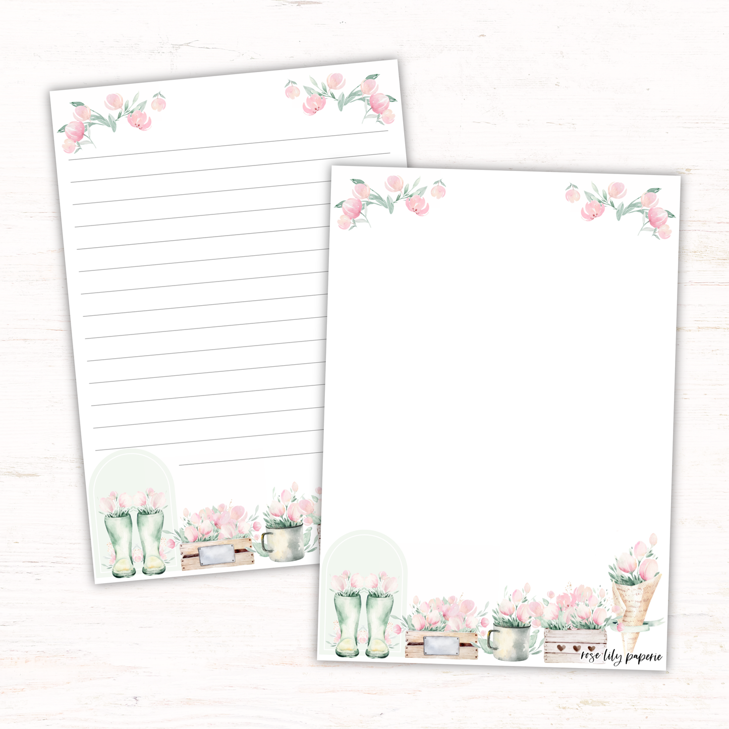 Garden Dreams Writing Papers