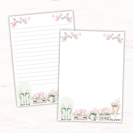 Garden Dreams Writing Papers