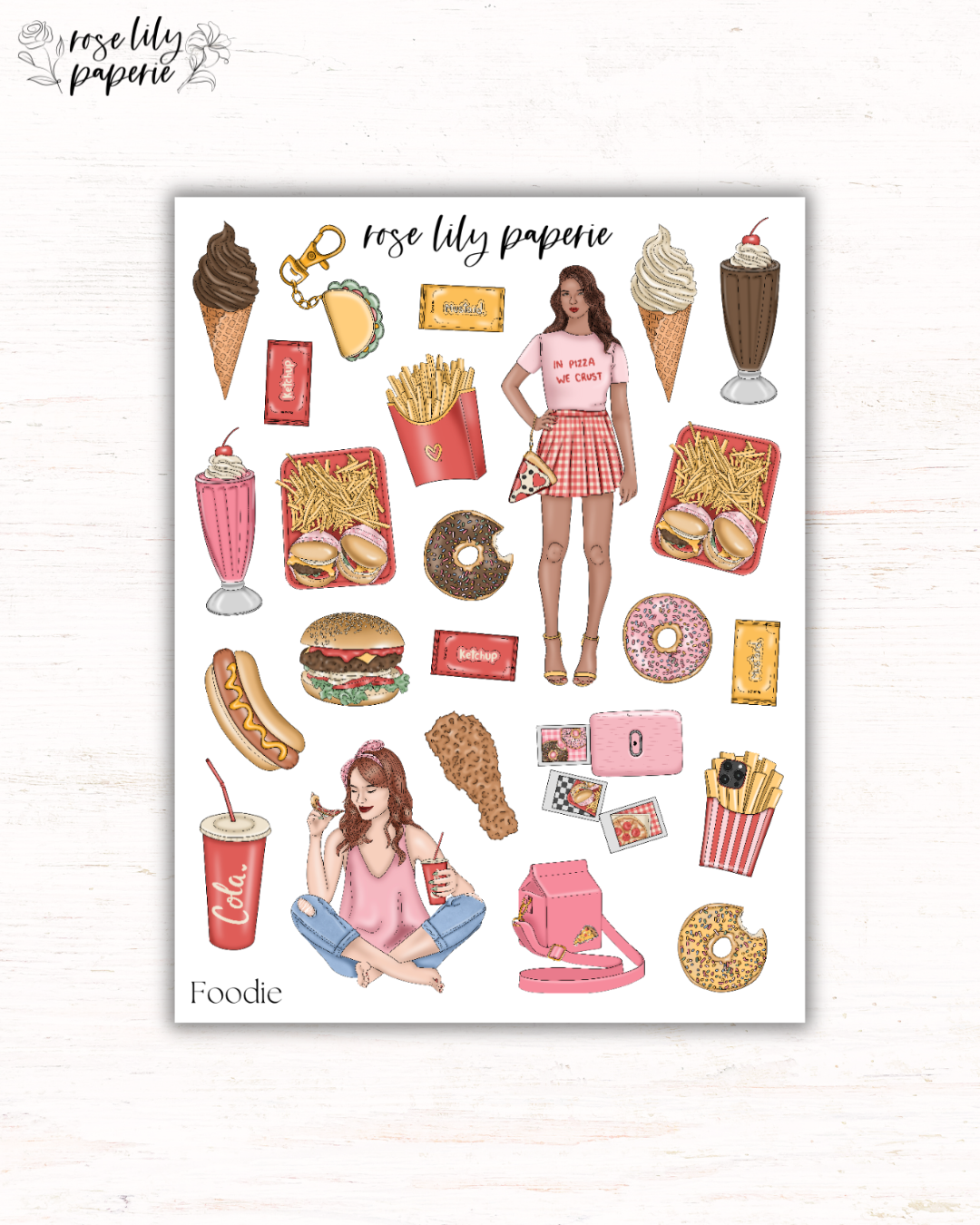 Foodie Sticker Sheet