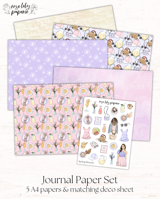 Spring Brunch Journal Set