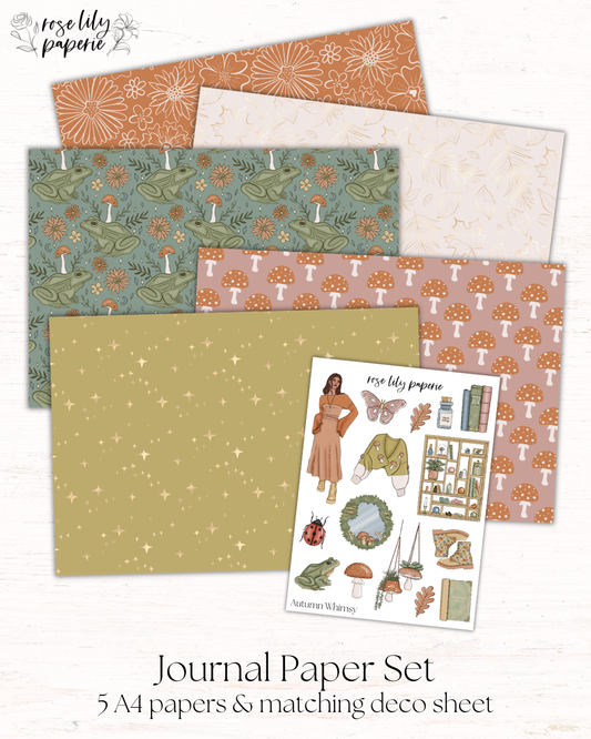 Autumn Whimsy Journal Set