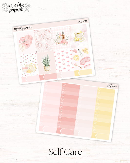 Self Care Planner Kit