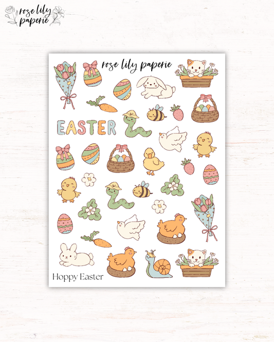 Hoppy Easter Sticker Sheet