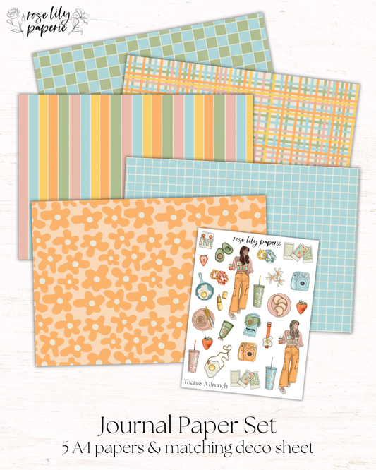 Thanks A Brunch Journal Set