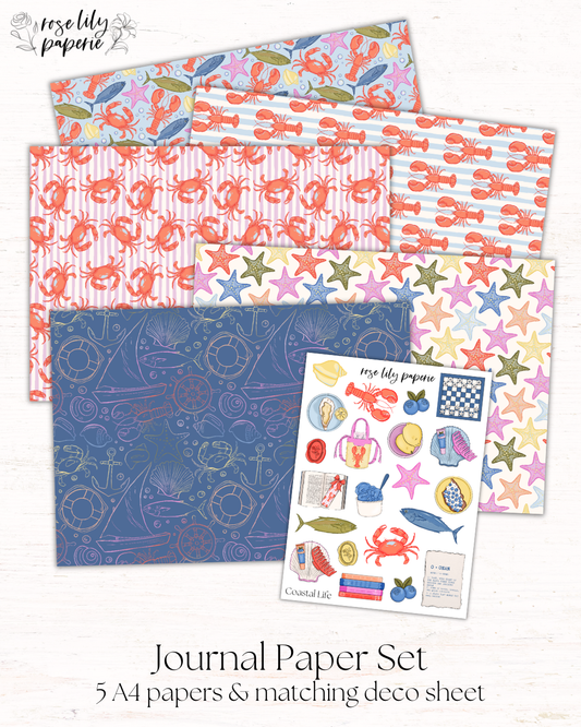 Coastal Life Journal Set