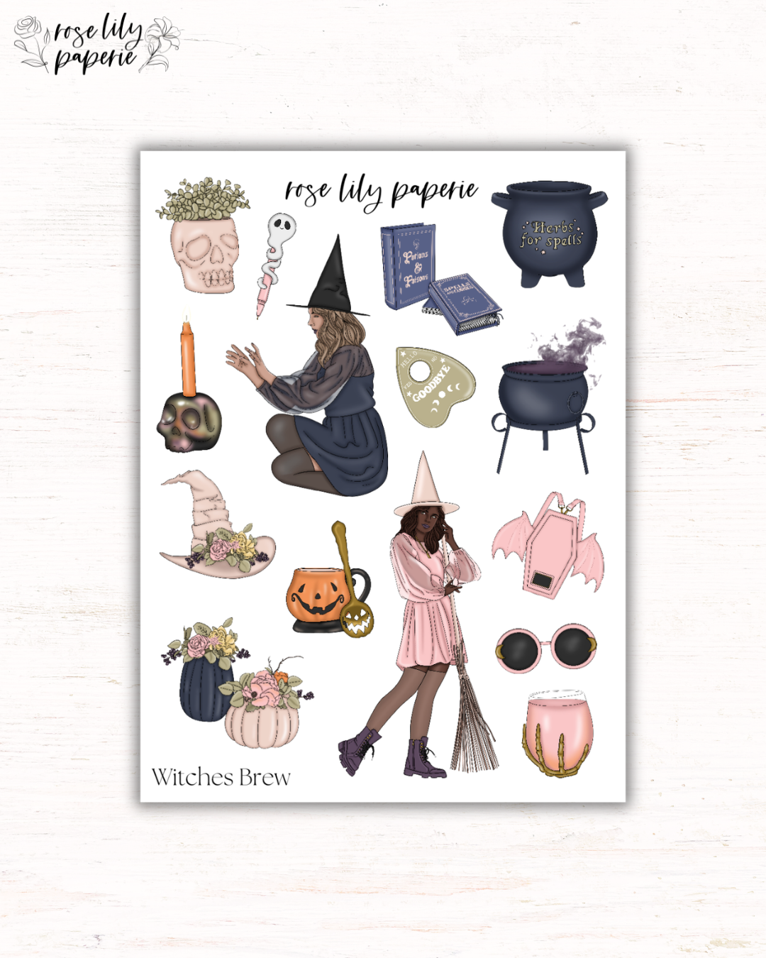 Witches Brew Sticker Sheet