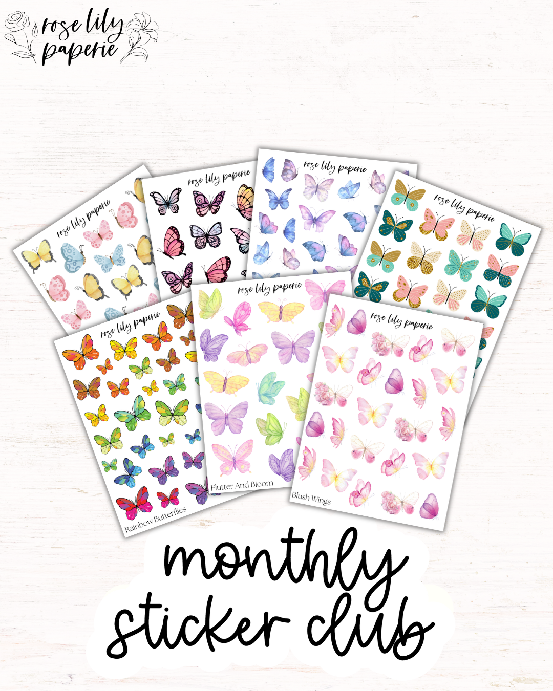 January 2026 Sticker Club Catchup
